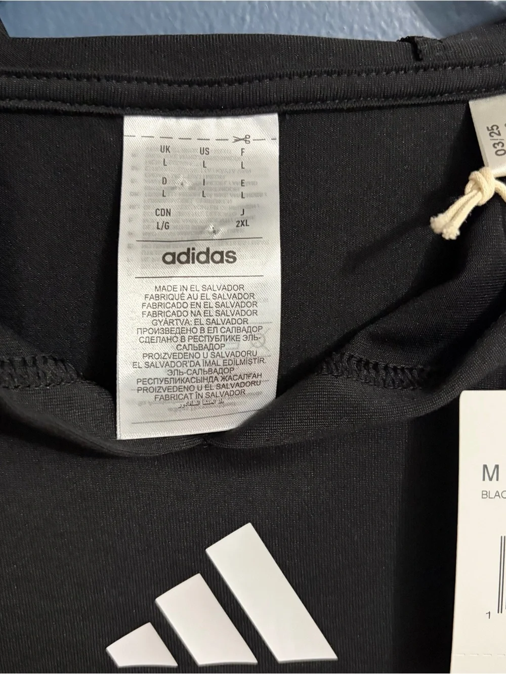 Adidas Men’s Black Performance Hooded T-Shirt